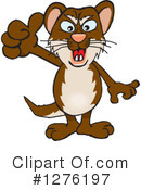 Weasel Clipart #1276197 by Dennis Holmes Designs