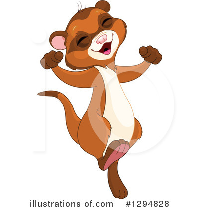 Ferret Clipart #1294828 by Pushkin