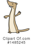 Weasel Clipart #1485245 by lineartestpilot