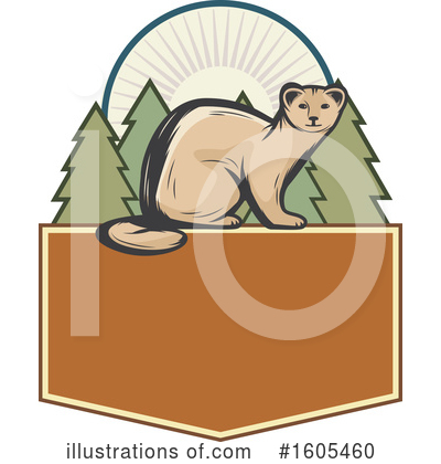 Ferret Clipart #1605460 by Vector Tradition SM