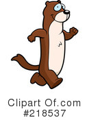 Weasel Clipart #218537 by Cory Thoman