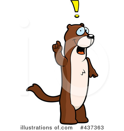 Royalty-Free (RF) Weasel Clipart Illustration by Cory Thoman - Stock Sample #437363