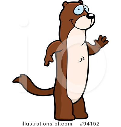 Ferret Clipart #94152 by Cory Thoman
