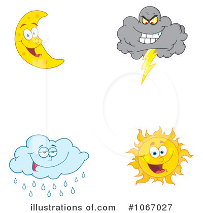 Royalty-Free (RF) Weather Clipart Illustration by Hit Toon - Stock Sample #1067027