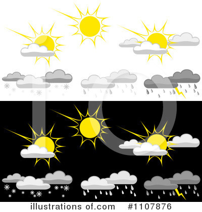 Royalty-Free (RF) Weather Clipart Illustration by dero - Stock Sample #1107876