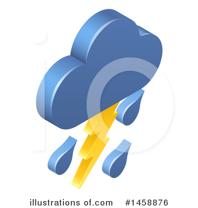 Lightning Clipart #1458876 by AtStockIllustration