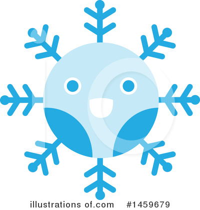 Snowflake Clipart #1459679 by Cherie Reve