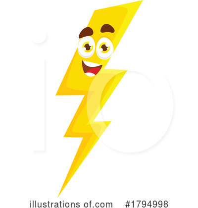 Lightning Clipart #1794998 by Vector Tradition SM