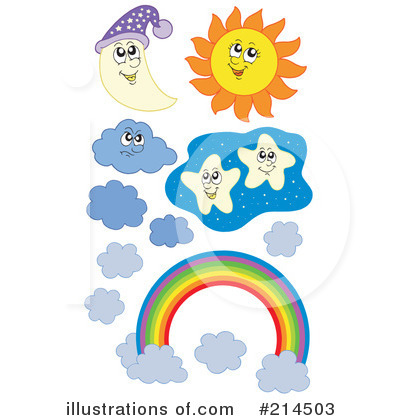 Royalty-Free (RF) Weather Clipart Illustration by visekart - Stock Sample #214503