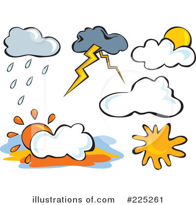 Royalty-Free (RF) Weather Clipart Illustration by Prawny - Stock Sample #225261