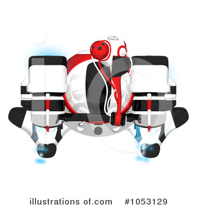 Royalty-Free (RF) Web Crawler Clipart Illustration by Leo Blanchette - Stock Sample #1053129
