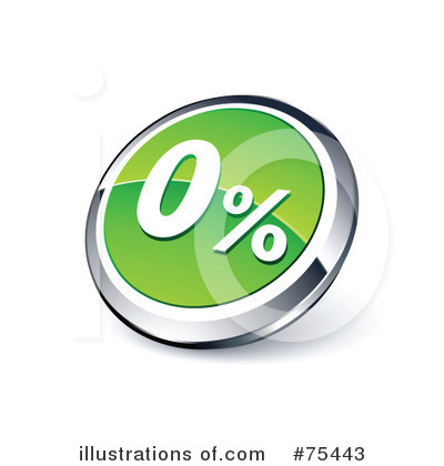 Royalty-Free (RF) Web Site Button Clipart Illustration by beboy - Stock Sample #75443