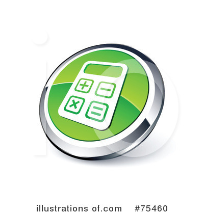 Royalty-Free (RF) Web Site Button Clipart Illustration by beboy - Stock Sample #75460