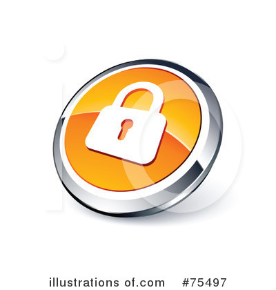 Royalty-Free (RF) Web Site Button Clipart Illustration by beboy - Stock Sample #75497