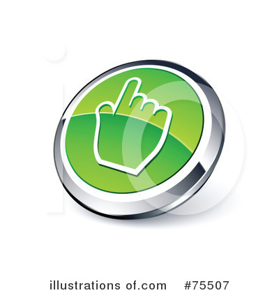 Royalty-Free (RF) Web Site Button Clipart Illustration by beboy - Stock Sample #75507