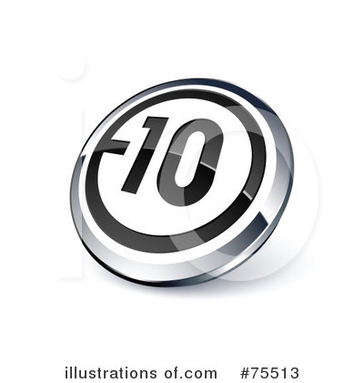 Royalty-Free (RF) Web Site Button Clipart Illustration by beboy - Stock Sample #75513