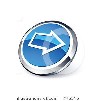 Royalty-Free (RF) Web Site Button Clipart Illustration by beboy - Stock Sample #75515