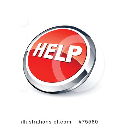 Royalty-Free (RF) Web Site Buttons Clipart Illustration by beboy - Stock Sample #75580