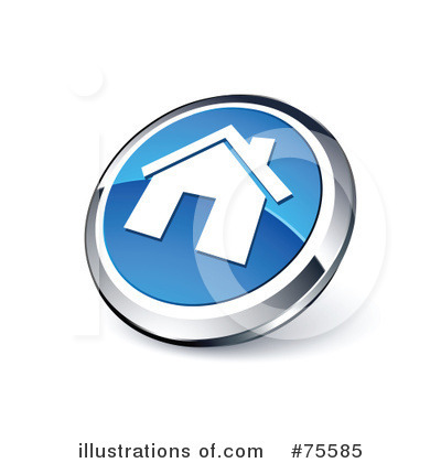 Royalty-Free (RF) Web Site Buttons Clipart Illustration by beboy - Stock Sample #75585