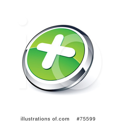 Royalty-Free (RF) Web Site Buttons Clipart Illustration by beboy - Stock Sample #75599