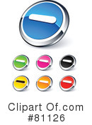 Web Site Buttons Clipart #81126 by beboy