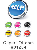Web Site Buttons Clipart #81204 by beboy
