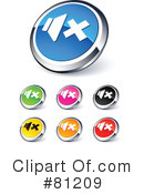 Web Site Buttons Clipart #81209 by beboy