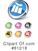 Web Site Buttons Clipart #81218 by beboy