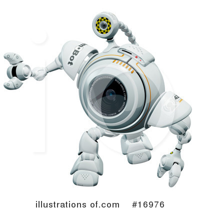 Royalty-Free (RF) Webcam Character Clipart Illustration by Leo Blanchette - Stock Sample #16976