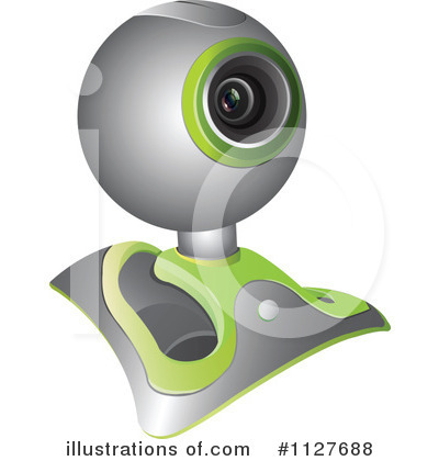 Royalty-Free (RF) Webcam Clipart Illustration by YUHAIZAN YUNUS - Stock Sample #1127688
