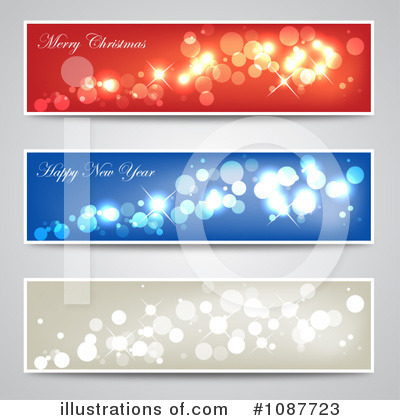 Merry Christmas Clipart #1087723 by vectorace