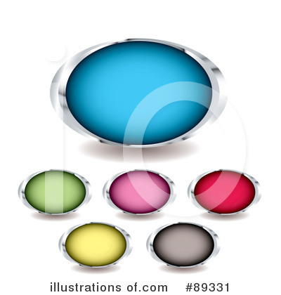 Royalty-Free (RF) Website Button Clipart Illustration by michaeltravers - Stock Sample #89331