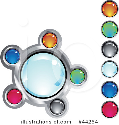 Web Site Buttons Clipart #44254 by kaycee
