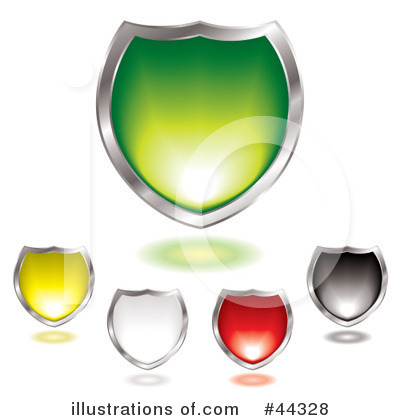 Royalty-Free (RF) Website Buttons Clipart Illustration by michaeltravers - Stock Sample #44328