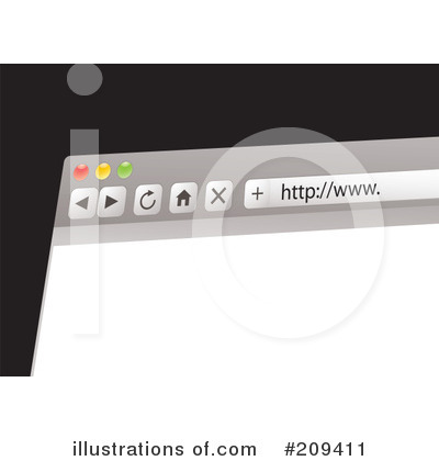 Royalty-Free (RF) Website Clipart Illustration by michaeltravers - Stock Sample #209411