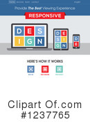 Website Template Clipart #1237765 by elena