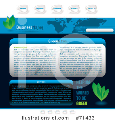 Site Template Clipart #71433 by michaeltravers