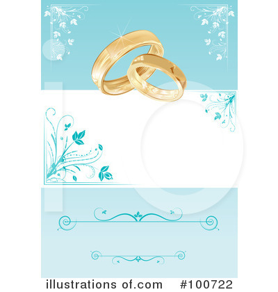 Royalty-Free (RF) Wedding Clipart Illustration by MilsiArt - Stock Sample #100722