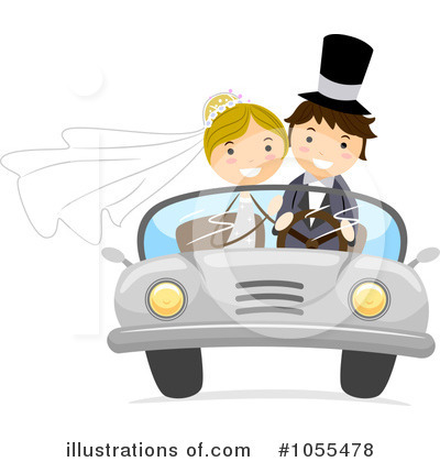 Royalty-Free (RF) Wedding Clipart Illustration by BNP Design Studio - Stock Sample #1055478