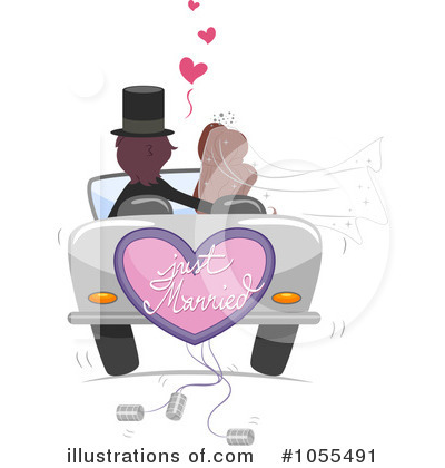Royalty-Free (RF) Wedding Clipart Illustration by BNP Design Studio - Stock Sample #1055491