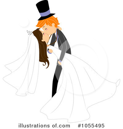 Royalty-Free (RF) Wedding Clipart Illustration by BNP Design Studio - Stock Sample #1055495