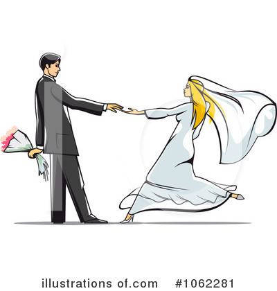 Royalty-Free (RF) Wedding Clipart Illustration by Vector Tradition SM - Stock Sample #1062281