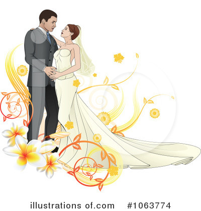 Royalty-Free (RF) Wedding Clipart Illustration by AtStockIllustration - Stock Sample #1063774