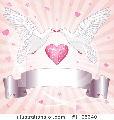 Doves Clipart #1106340 by Pushkin