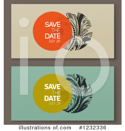 Save The Date Clipart #1232336 by elena
