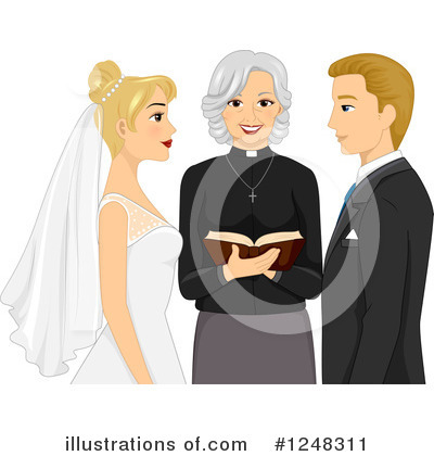 Royalty-Free (RF) Wedding Clipart Illustration by BNP Design Studio - Stock Sample #1248311