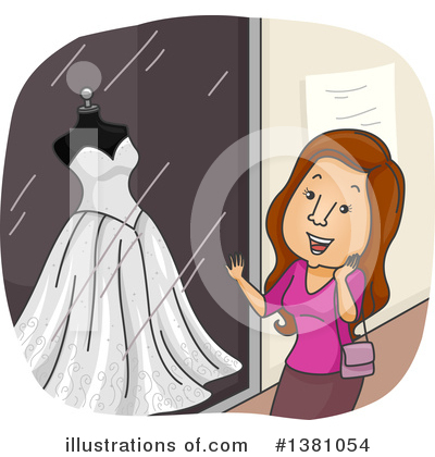 Royalty-Free (RF) Wedding Clipart Illustration by BNP Design Studio - Stock Sample #1381054
