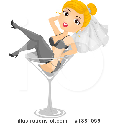 Royalty-Free (RF) Wedding Clipart Illustration by BNP Design Studio - Stock Sample #1381056