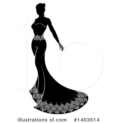 Royalty-Free (RF) Wedding Clipart Illustration by AtStockIllustration - Stock Sample #1403614