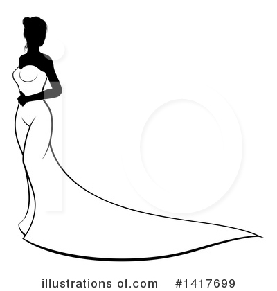 Royalty-Free (RF) Wedding Clipart Illustration by AtStockIllustration - Stock Sample #1417699
